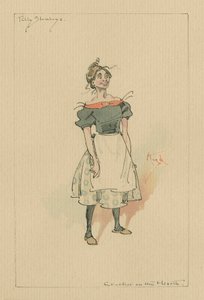 Tilly Slowboy - Die Grille im Herd, um 1920er Jahre von Joseph Clayton Clarke