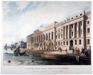 Zollhaus, City of London, 1817