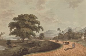 Fort Marlborough von Old Bencoolen, Sumatra, 1799