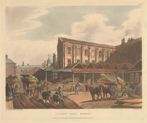 Leaden Hall Market von Joseph Constantine Stadler