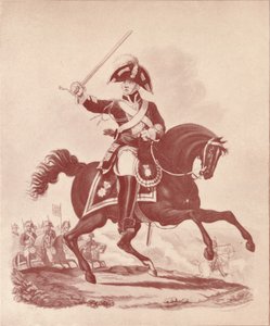 Offizier, 2. Regiment Life Guards Waterloo Periode, 1812-1815, 1909