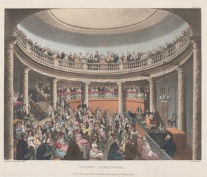 Surrey Institution, 1. September 1809 von Joseph Constantine Stadler