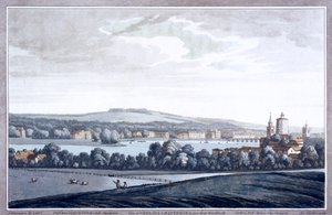 Die Themse bei Battersea, London, 1795
