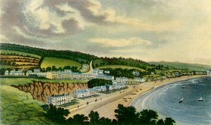 Blick auf Dawlish von der Westklippe von Joseph Constantine Stadler