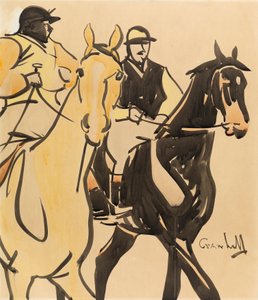 Zwei Herrenreiter von Joseph Crawhall