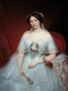 Porträt von Madame Pouchet, Ehefrau des Arztes Archimède Pouchet, Freund von Gustave Flaubert
