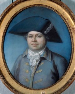 Porträt von Georges Cadoudal (1771-1804), einer der berühmtesten Chouans. Gemälde von Joseph Ducreux (1735-1802). 18. Jahrhundert. Orléans, Museum der Schönen Künste von Joseph Ducreux