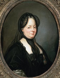 Porträt von Maria Theresia von Österreich, Kaiserin und Königin von Ungarn und Böhmen von Joseph Ducreux