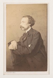 Porträt des Malers Eugène François de Block, Halbfigur von Joseph Dupont