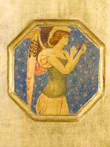 Engel mit einem Kreuz (Detail)