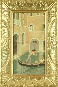 Rio della Guerra, Venedig, 1921 von Joseph Edward Southall