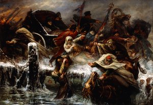 Lasst den Kaiser passieren!, 1901 von Joseph Emanuel Van Den Bussche