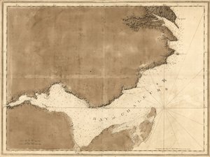 Der Atlantische Neptun, veröffentlicht für die Nutzung der Royal Navy von Großbritannien von Joseph F. W. Des Barres