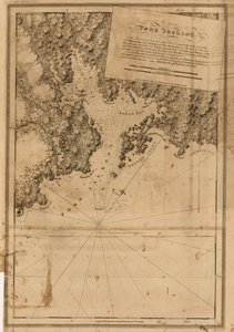 Der Atlantische Neptun, veröffentlicht für die Nutzung der Royal Navy von Großbritannien von Joseph F. W. Des Barres