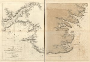 Der Atlantische Neptun, veröffentlicht für die Nutzung der Royal Navy von Großbritannien von Joseph F. W. Des Barres