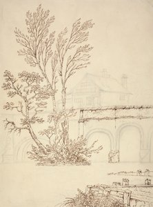 Caversham Bridge, Reading von Joseph Farington