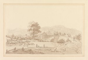 Nordeingang zu Keswick & Brücke