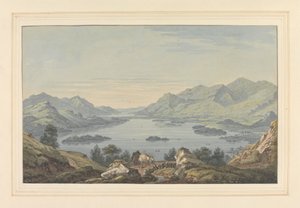 Tal von Keswick und Derwent Water