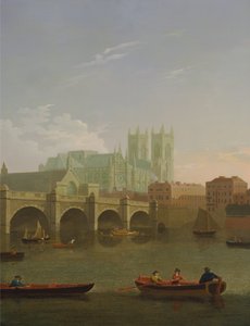 Westminster Abbey und Brücke von Joseph Farington