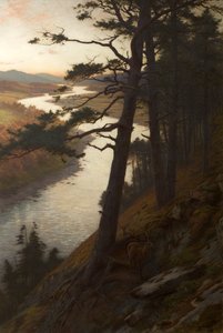 Der windende Dee, 1889 von Joseph Farquharson