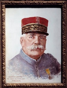 Porträt von General Joffre (1852-1931), Marschall von Frankreich