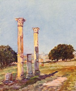 Rom: Au Palatin, Die Bibliothek des Augustus von Joseph Felix Bouchor