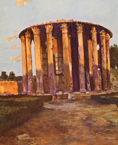 Rom: Der Tempel der Vesta von Joseph Felix Bouchor