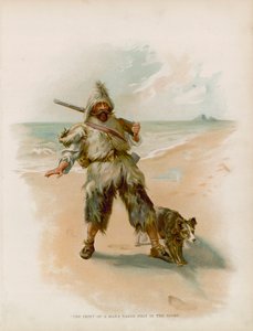 Illustration für Robinson Crusoe