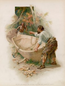 Illustration für Robinson Crusoe von Joseph Finnemore