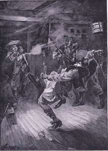Schoss dem neuen Kapitän in den Kopf von Joseph Finnemore