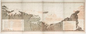Teil der Nordküste von Nova Scotia von Joseph Frederick Wallet DesBarres