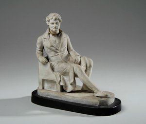 Maquette für George Banks sitzend