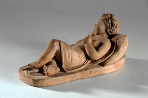 Maquette für Jane Gott als Baby im Wald von Joseph Gott