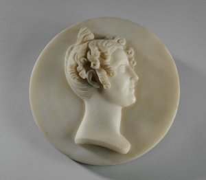 Medaillonporträt von Harriet Gott