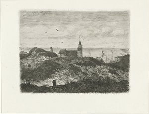 Ansicht von Scheveningen von Joseph Hartogensis