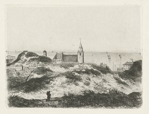 Ansicht von Scheveningen von Joseph Hartogensis