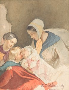 Mutterglück von Joseph Hasslwander