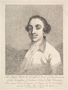 Der ehrenwerte James Caulfield, Earl of Charlemount des Königreichs Irland, 19. März 1782 von Joseph Haynes