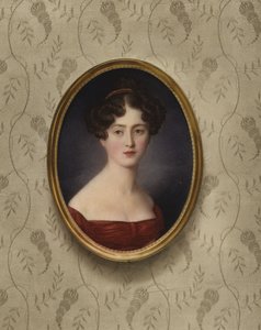 Porträt von Babette Horschelt, geb. Eckner von Joseph Heigel