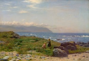 Wilde Blumen sammeln von Joseph Henderson