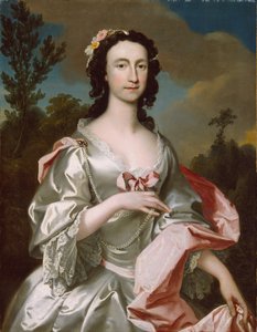 Mrs. Freeman Flower, 1747 von Joseph Highmore