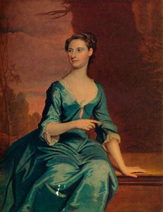 Mrs. Melancthon Strong geb. Sanders von Sanderstead, 18. Jahrhundert von Joseph Highmore