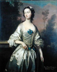 Porträt von Frances Maria Fountayne von Joseph Highmore