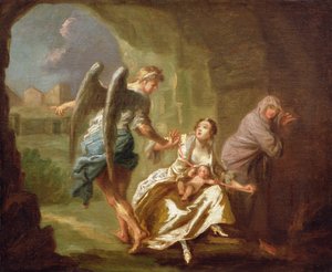 Der Engel der Barmherzigkeit, um 1746