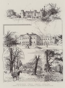 Addington Park, die Residenz der Erzbischöfe von Canterbury, jetzt zum Verkauf angekündigt von Joseph Holland Tringham