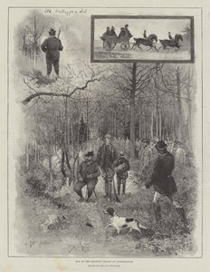 Ende der Jagdsaison in Sandringham von Joseph Holland Tringham