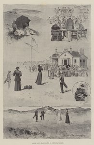 Damen-Golfmeisterschaft in Portrush, Irland von Joseph Holland Tringham