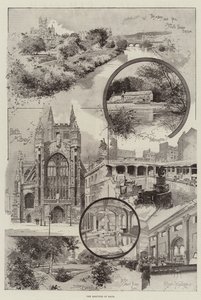 Die Schönheiten von Bath von Joseph Holland Tringham