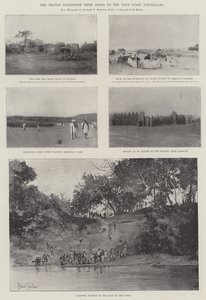 Die britische Expedition von Accra ins Hinterland der Goldküste von Joseph Holland Tringham