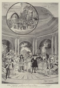 Der Großherzog, die neue Oper von Mr. W S Gilbert und Sir Arthur Sullivan im Savoy Theatre